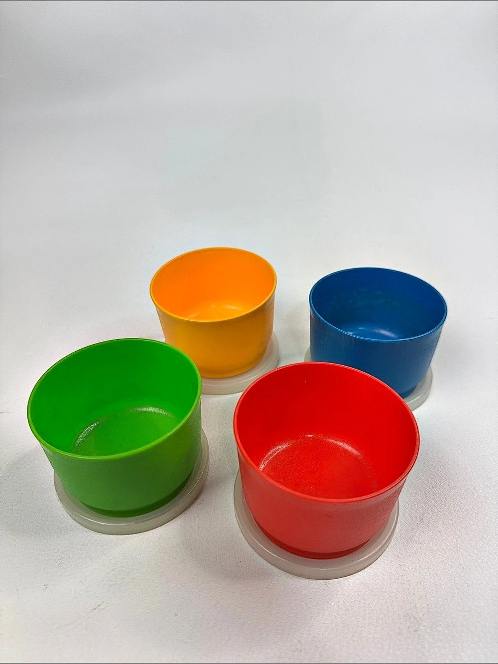 Tupperware Vintage Tupperware Snack Cups 4 oz Vintage Snack Cups set